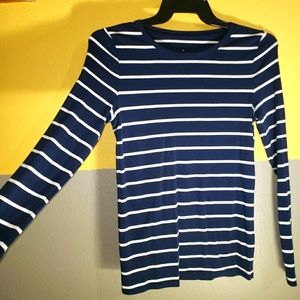 Long Sleeve Striped Top